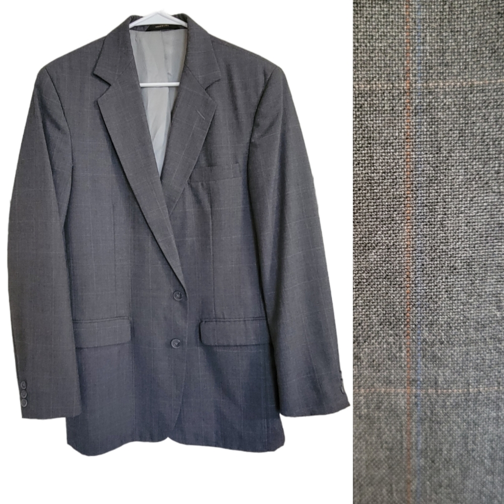 Haggar Patterned Suit Coat